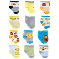 thumbnail image 1 of Disney Baby Boys’ Socks - 12 Pack Mickey Mouse, Winnie The Pooh, Lion King, Toy Story (Newborn/Infant), 1 of 6