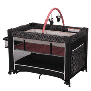 Disney Baby Classic Minnie Mouse 2-in-1 Play Yard with Rocking Bassinet, Minnie Charm,