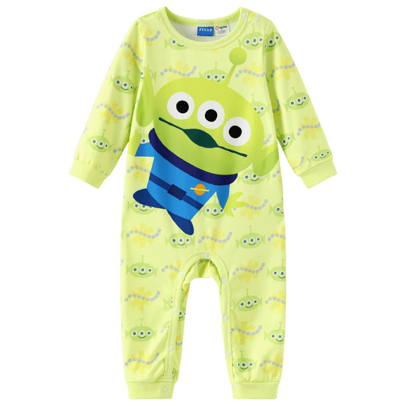Disney Baby Clothes Toy Story Three Eyed Alien Graphic Romper Jumpsuits Bodysuits Shower Gifts Newborn Infant
