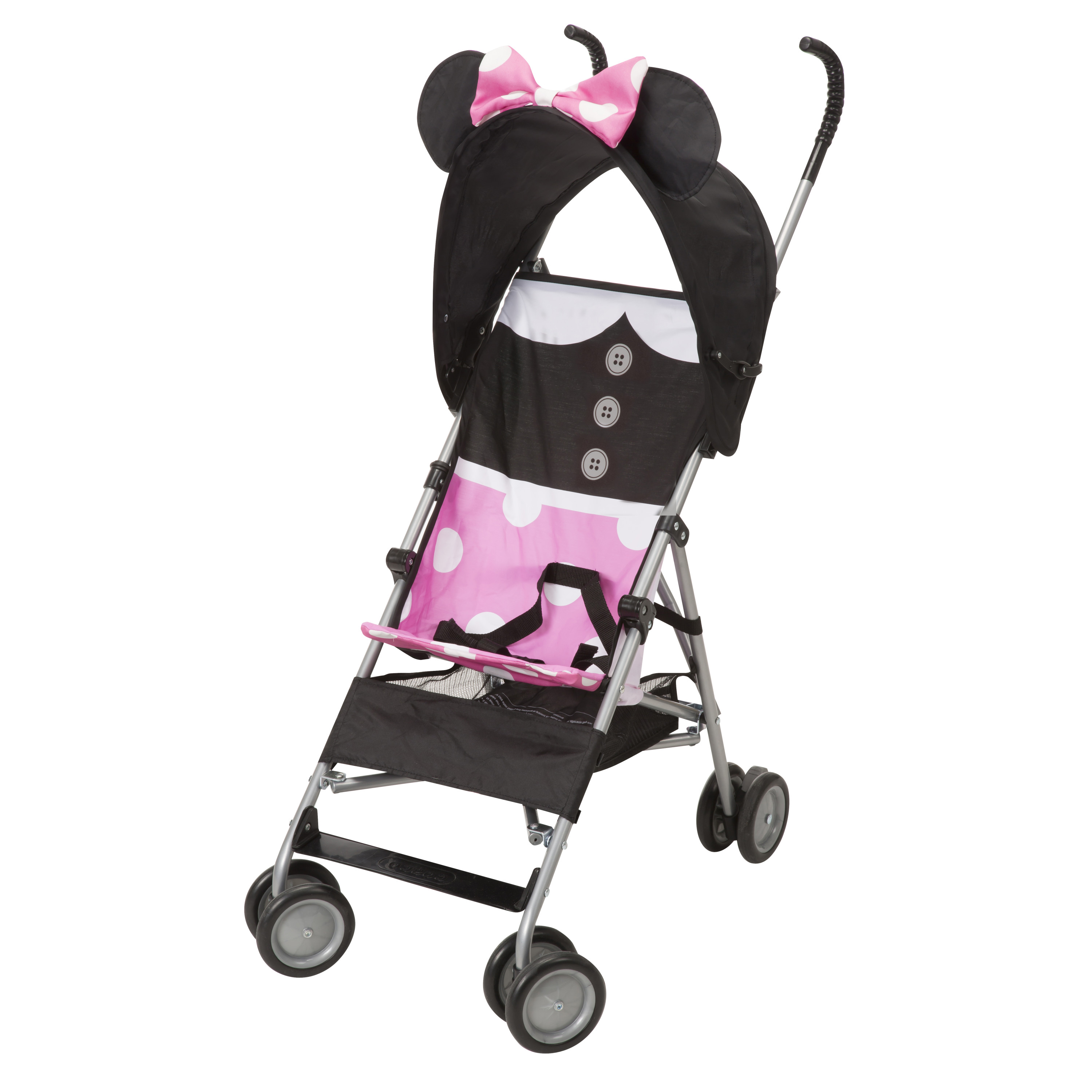 Disney Baby Comfort Height Character Umbrella Stroller with Basket, Minnie Dress Up - image 1 of 8