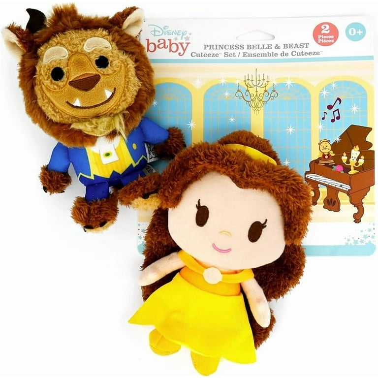 Disney Baby Cuteeze Beauty and the Beast Pack Plushies