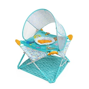Disney Baby Finding Nemo Pop 'N Jump Foldable Activity Center by Bright Starts, Unisex, Infant