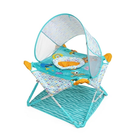 Disney Baby Finding Nemo Pop 'N Jump Foldable Activity Center by Bright Starts, Unisex, Infant