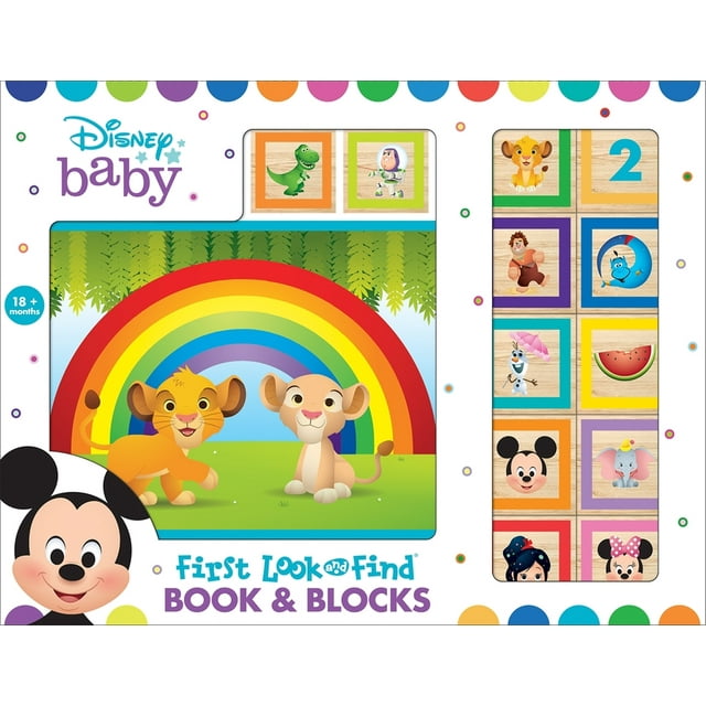 Disney Baby First Look and Find Book & Blocks (Other)