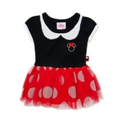 ARIEL Disney Baby Girl Minnie Mouse Cosplay Dress, Sizes 0/3 Months-6/9 Months