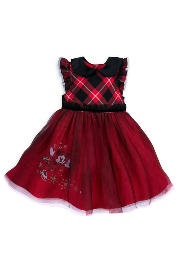 Baby Girl's Minnie Mouse Dress for Holiday Christmas