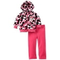 thumbnail image 1 of Disney Baby Girls' 2 Piece Minnie Mouse Polar Fleece Set, Bright Pink, 24 Months, 1 of 1