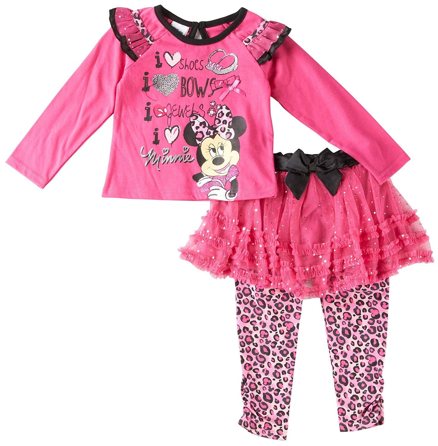 Disney Baby Girls' Infant Minnie Mouse Skegging Set 12 Months