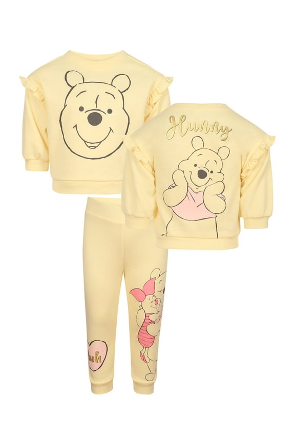 Winnie the Pooh Baby Girls Pant Set - 2 PC Matchy, Sizes 12 Months; 18 Months; 24 Months