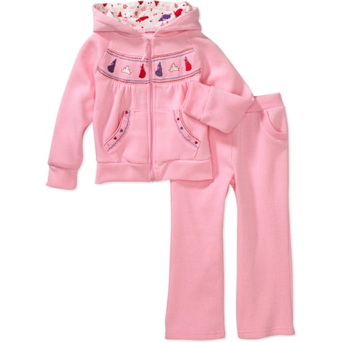 Disney - Baby Girls' Princess French Terry Track Suit - Walmart.com