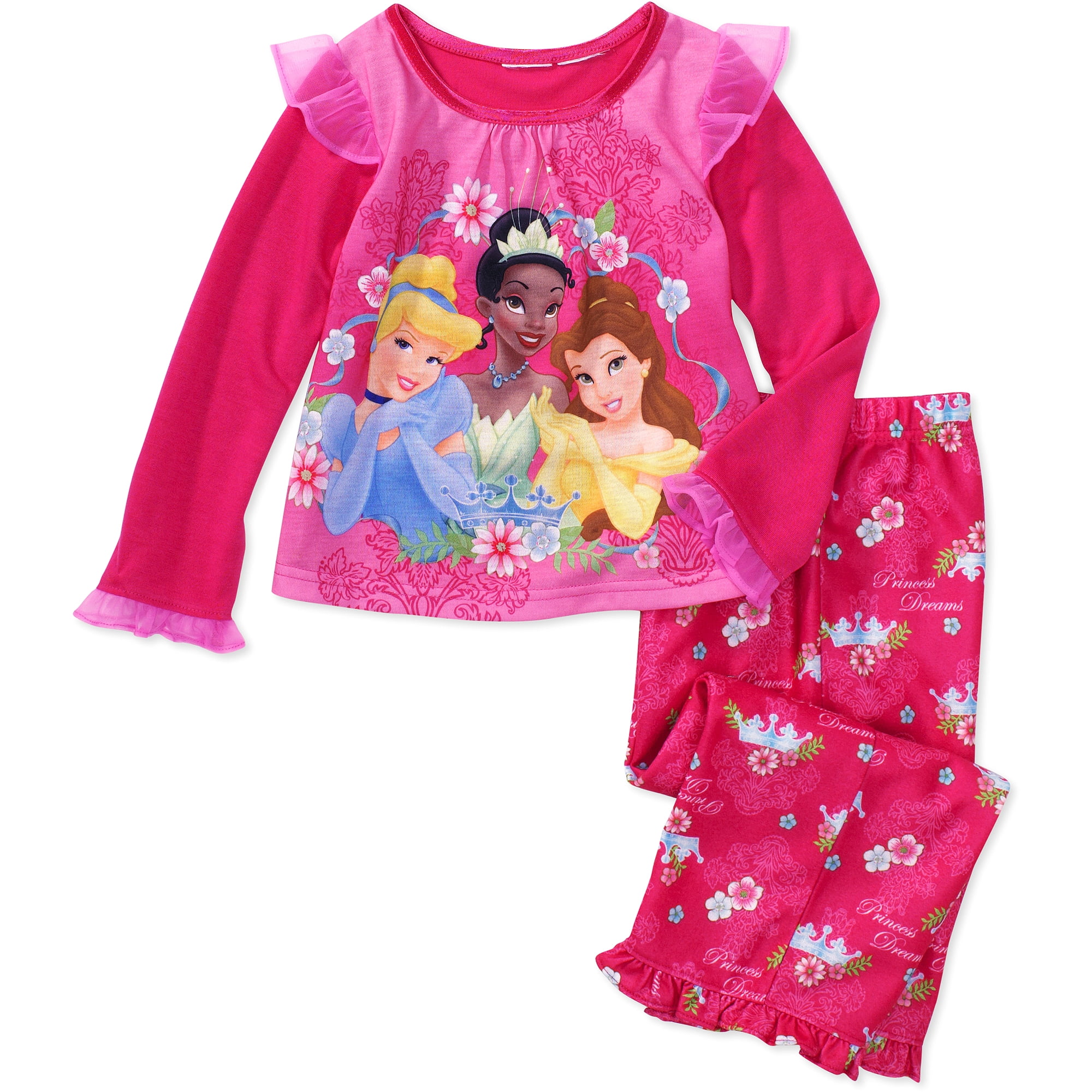 Disney Baby Girls' Princess Pajamas