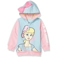 thumbnail image 1 of Disney Baby Girls' Toddler Hoodie, Light Blue/Light Pink, 2T, 1 of 4