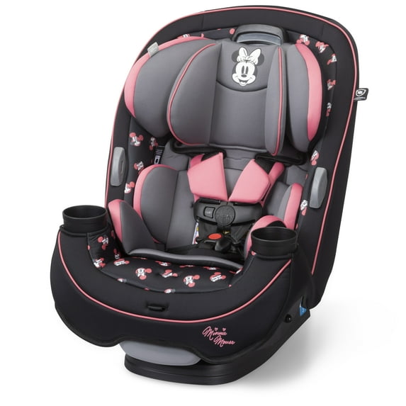 Disney Baby Grow and Go All-in-One Convertible Car Seat, Minnie Charm, Infant & Toddler, Unisex