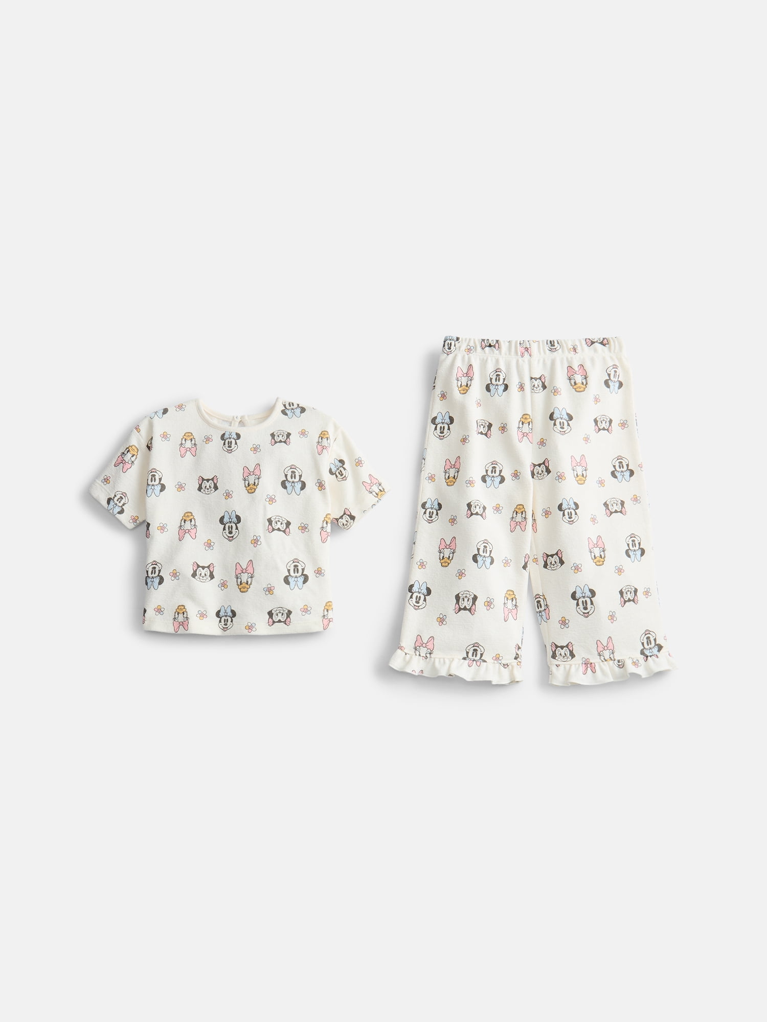 Disney Baby Girls Graphic Tee and Pants Set, 2-Piece, Sizes 0M-24M