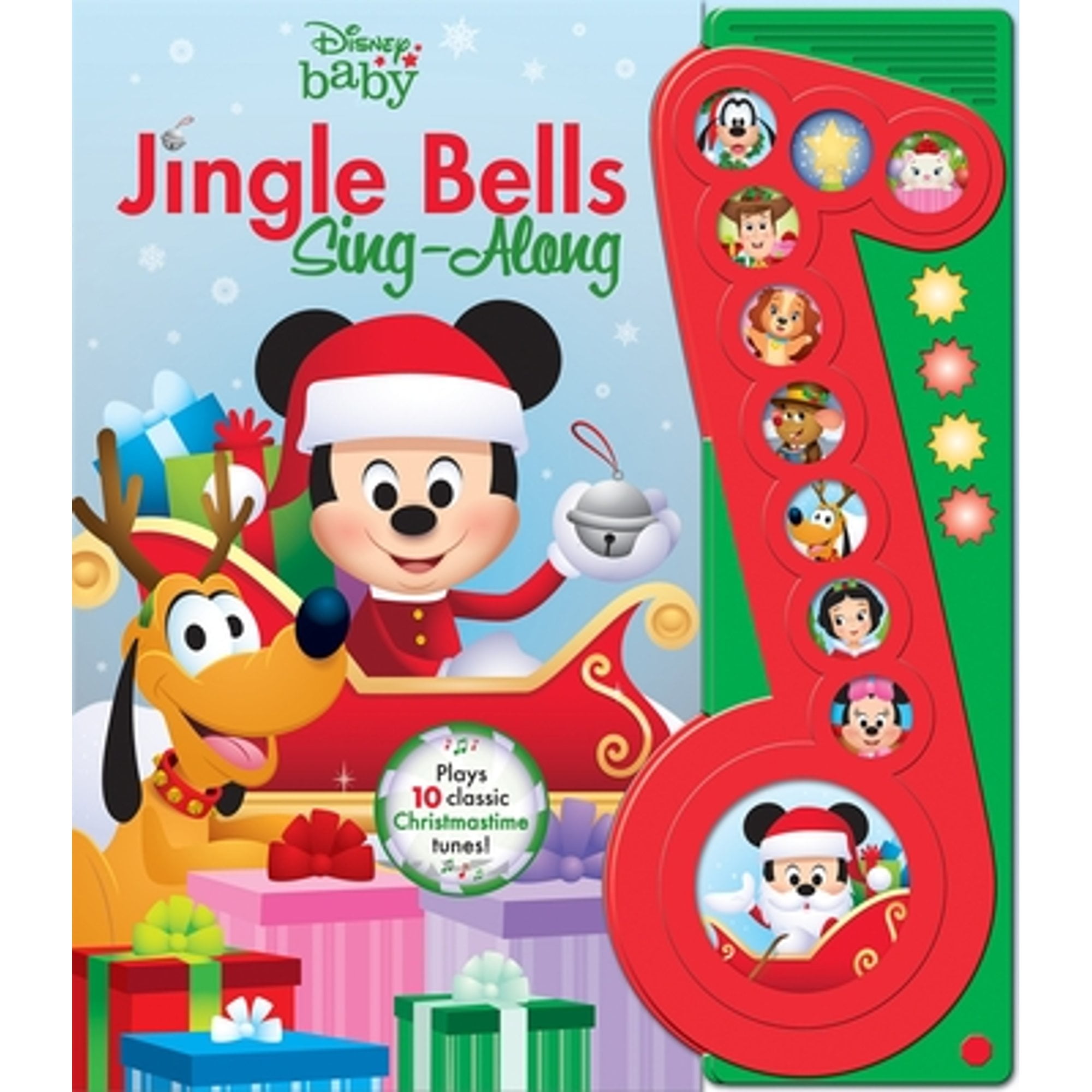 Pre-Owned Disney Baby: Jingle Bells Sing-Along [With Battery] (Board book) 1503736814 9781503736818