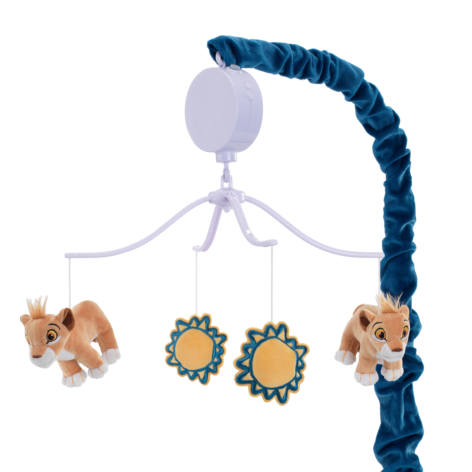 Disney Baby Lion King Adventure Musical Baby Crib Mobile by Lambs & Ivy - Blue - image 1 of 4