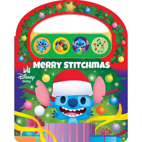 Disney Baby: Merry Stitchmas Sound Book (Paperback)