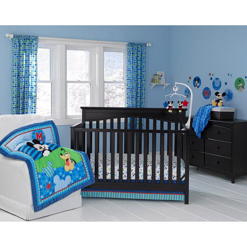 Disney Baby Mickey Mouse Best Friends Crib Bedding Set, 3 Piece - image 1 of 4