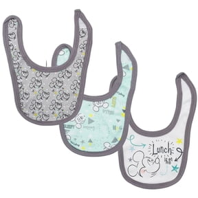Disney Baby Mickey Mouse Bib Set, 6 Pack