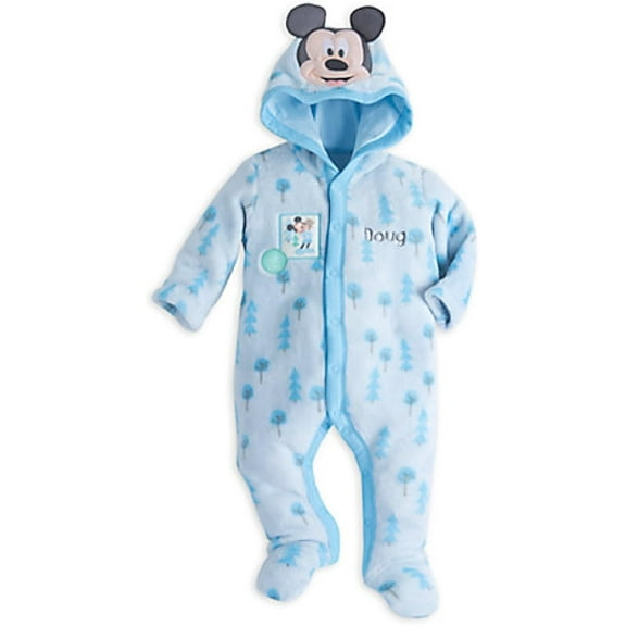 Disney Baby Mickey Mouse Hooded Romper 12-18 mo