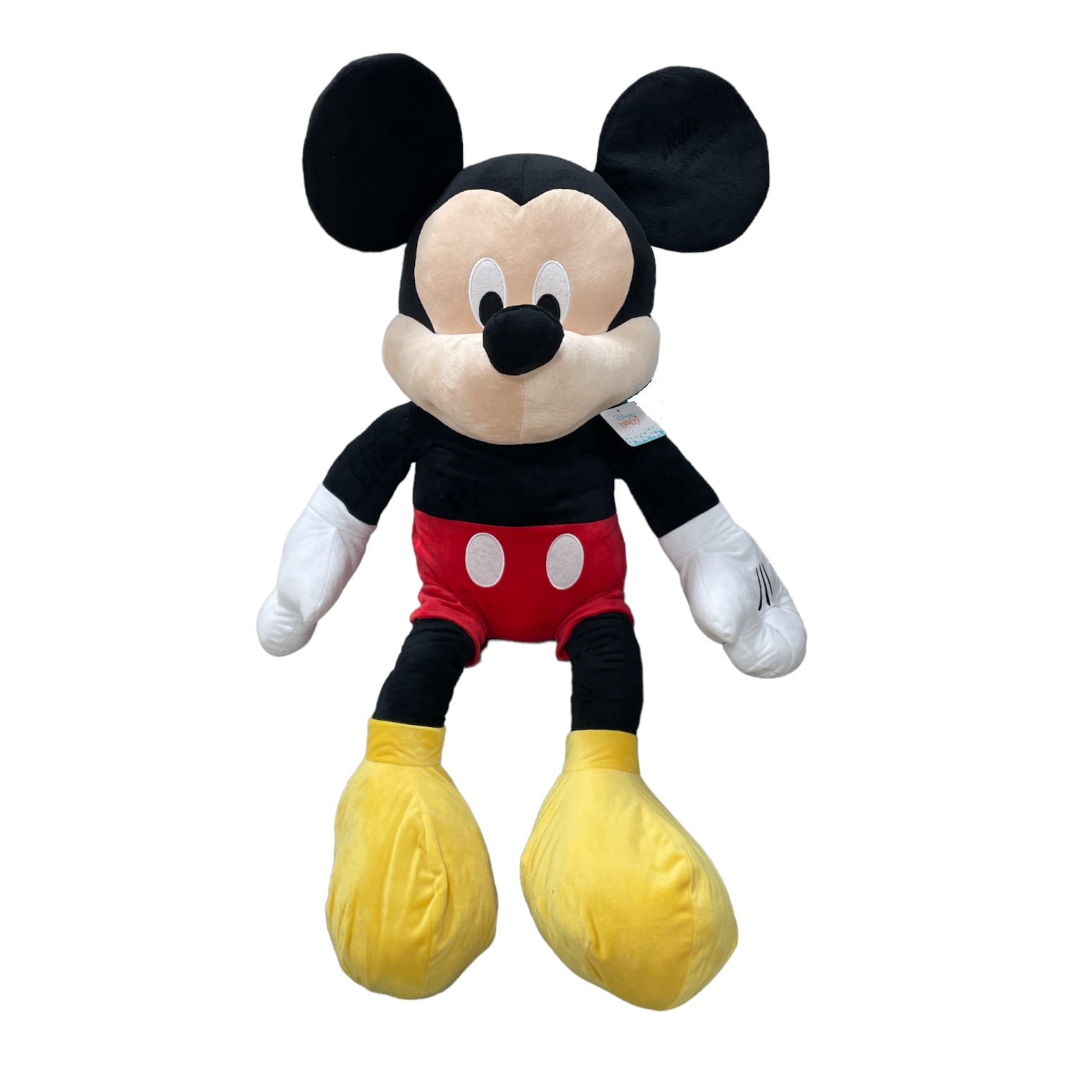 Disney Mickey Mouse Jumbo Plush Toy 40" in Red and Yellow