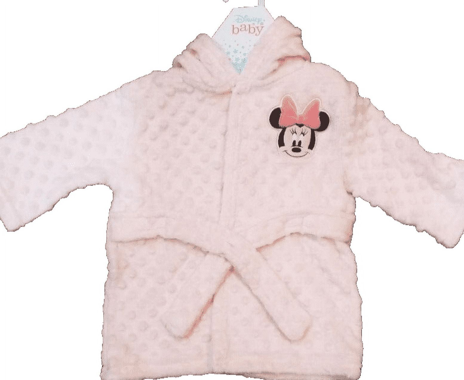Disney Baby Minnie Mouse Pink Baby Robe, 012 Months