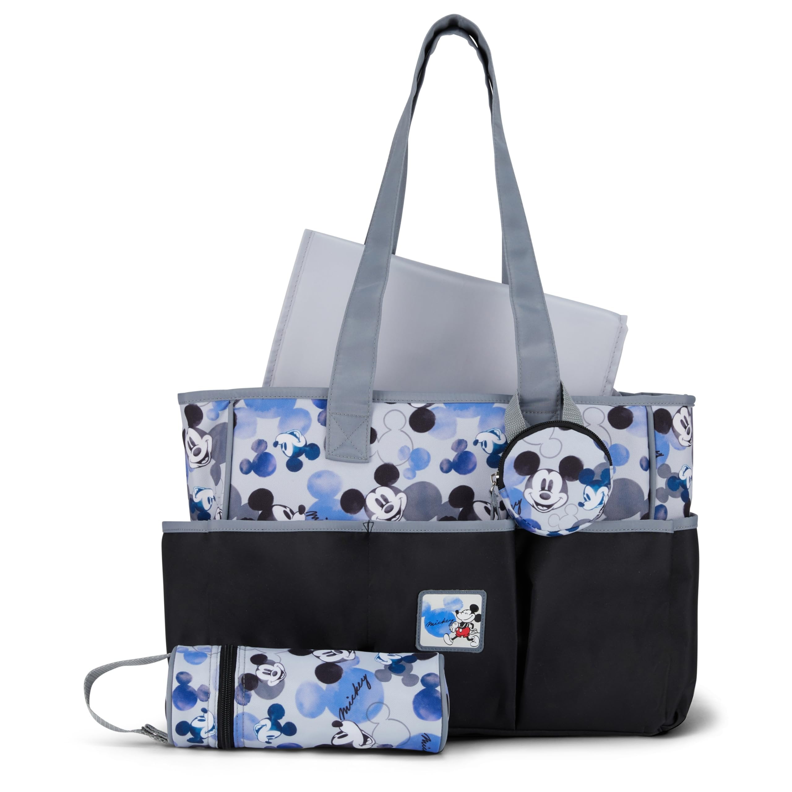 ミッキーマミー Disney Baby Multi-Functional Travel Tote Diaper Bag with Changing