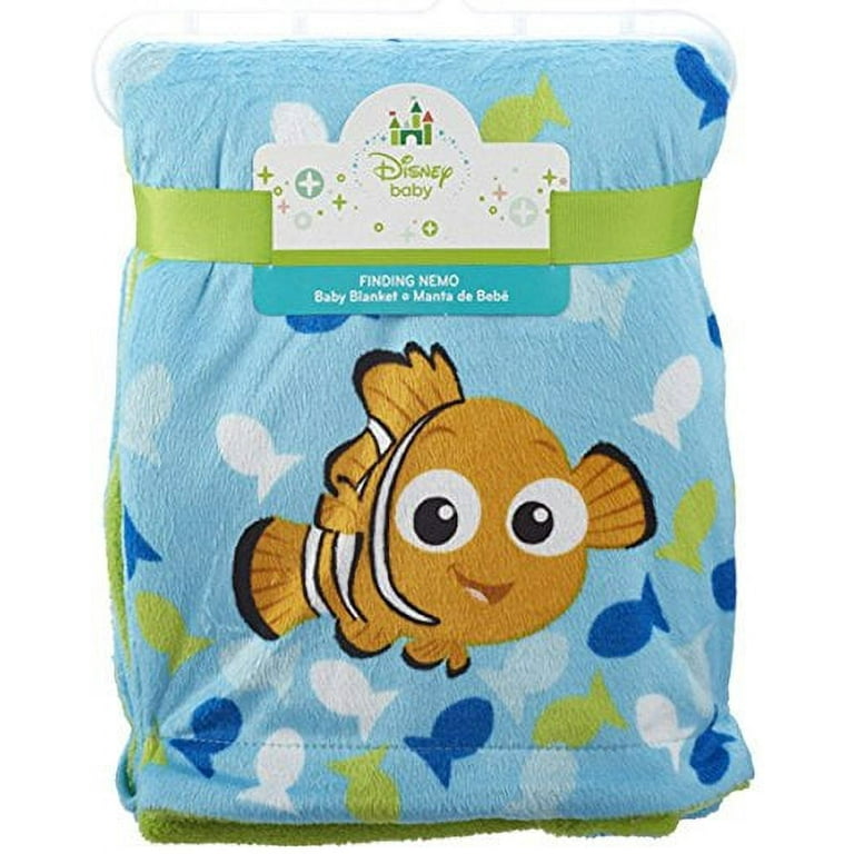 Disney Baby Nemo Printed Velboa Baby Blanket