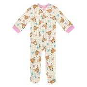 LICENSED CHARACTER Disney Baby Onesie Zip-Up Sleeper - Tigger Hacci Sleep N Play Footed Onesie Pajamas, Boys Girls Sizes Newborn - 24 Months
