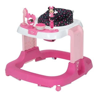 Andadores Para Bebes Niñas Caminador Baby Girl Walker with Toys Pink  Adjustable