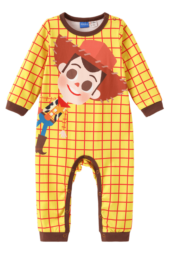 Baby Romper Pixar Toy Story Woody Graphic Jumpsuits Bodysuits Shower Gifts Newborn Infant