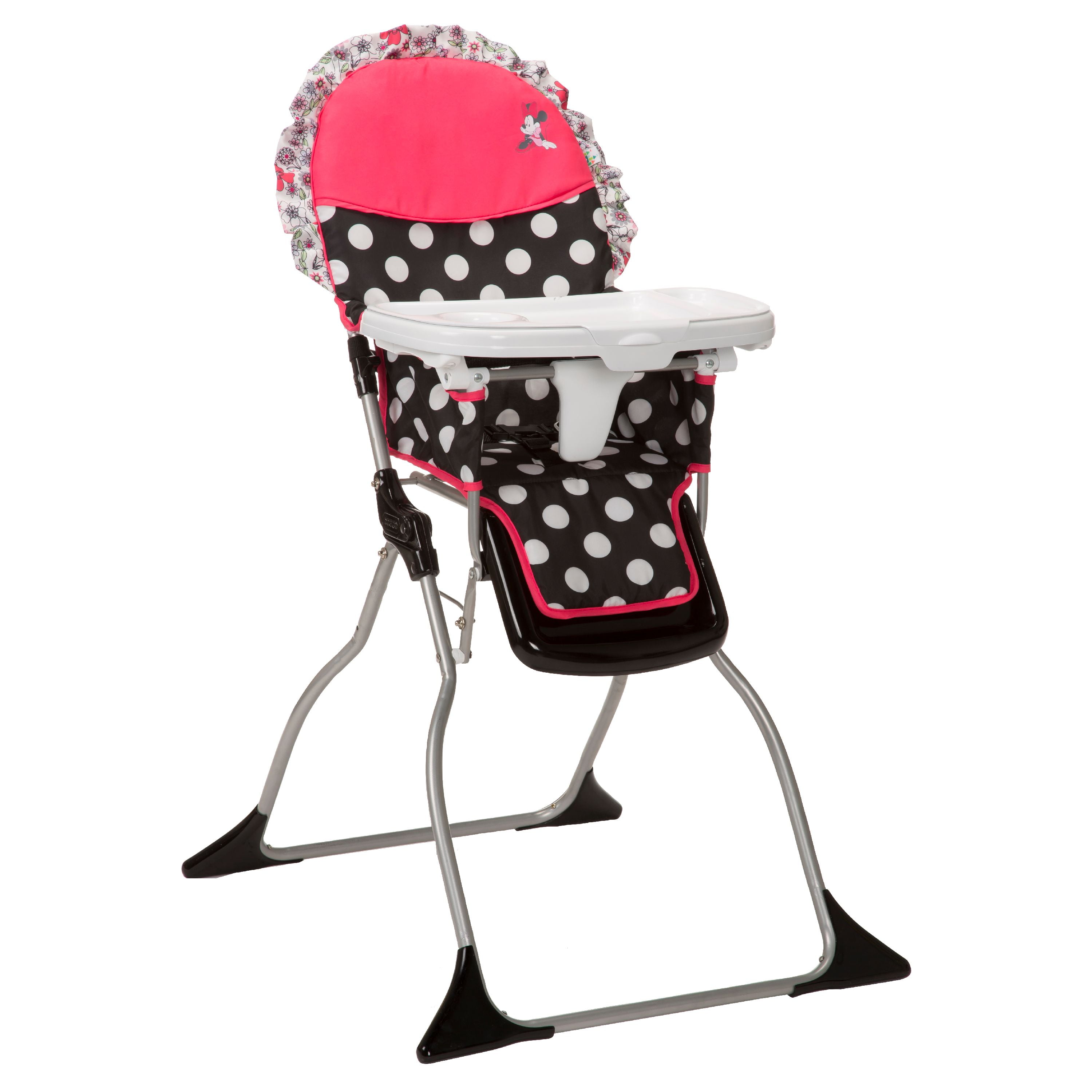 Disney Baby Simple Fold Plus High Chair Minnie Coral Flowers