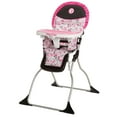 thumbnail interactive-video image 1 of Disney Baby Simple Fold Plus High Chair, Minnie Garden Delight, 1 of 14
