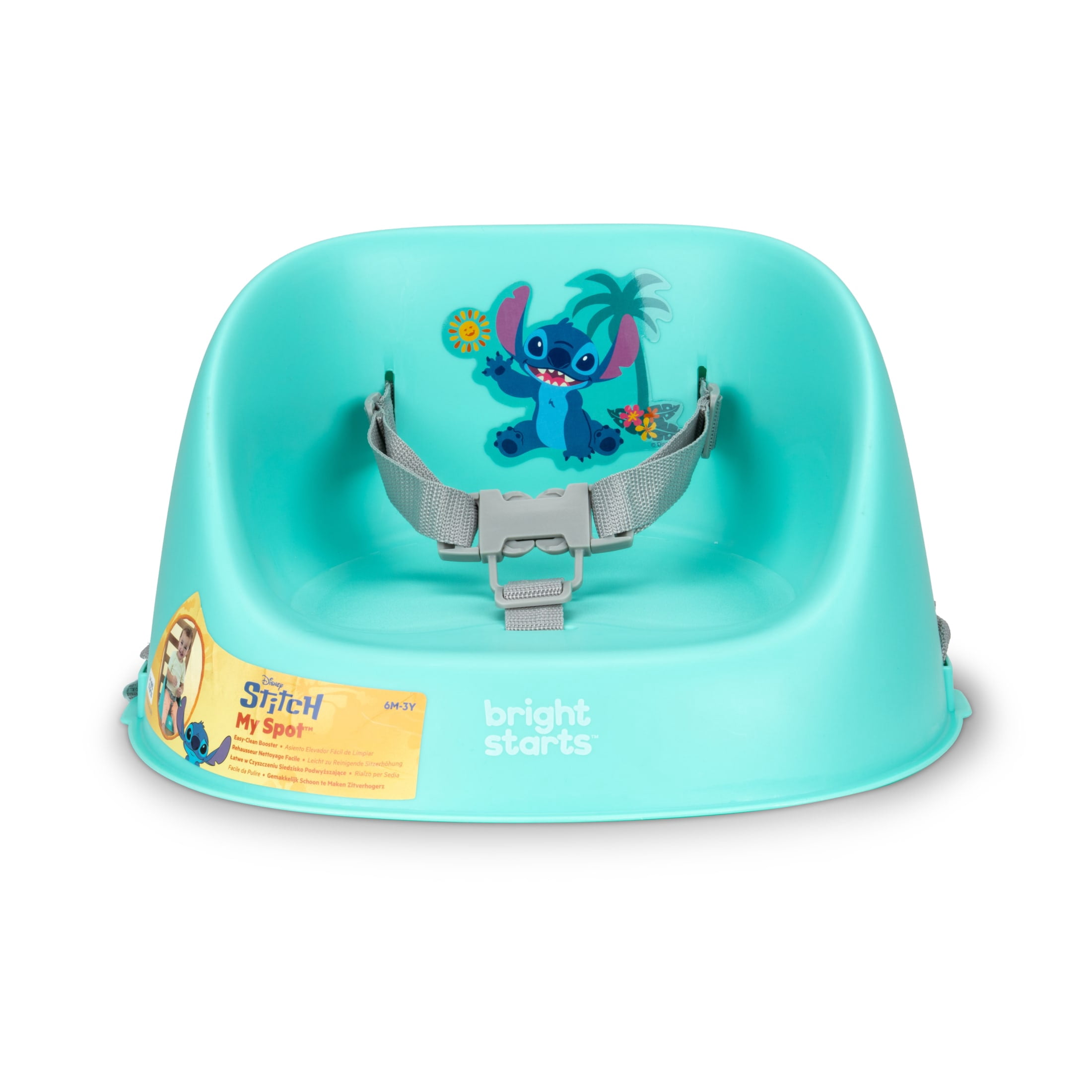 Disney Baby Stitch My Spot Booster, Blue, Unisex, Infant to Toddler