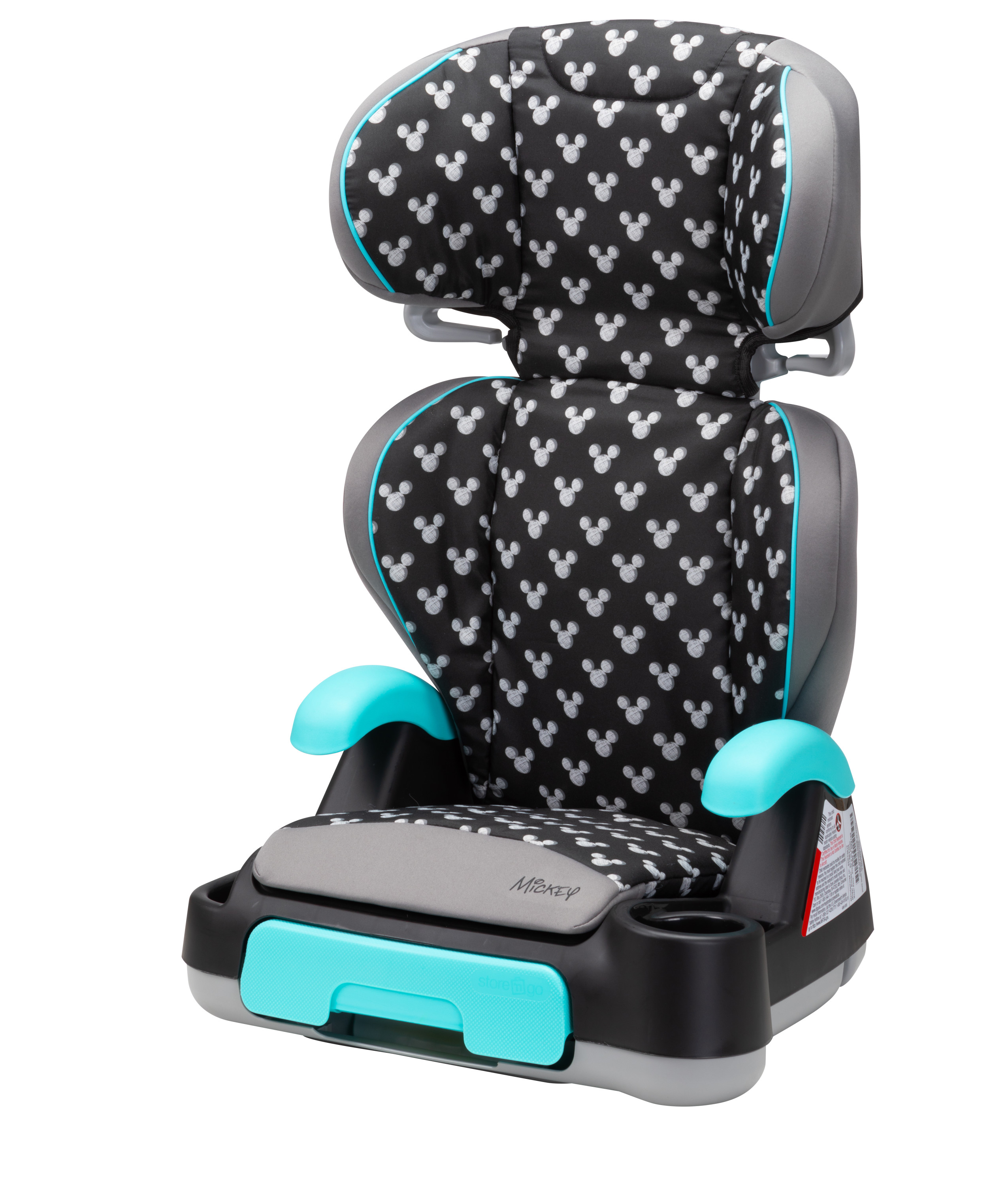 Disney Baby Store 'n Go Sport Booster Car Seat, Mickey Shadow - image 1 of 20