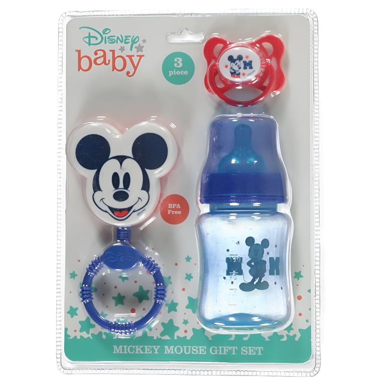 Disney Baby Unisex 3-Piece Mickey Mouse Gift Set - blue, one  display picture 3