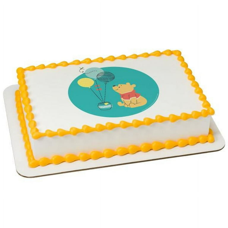 Winnie The Pooh Edible Birthday Cake Topper Set