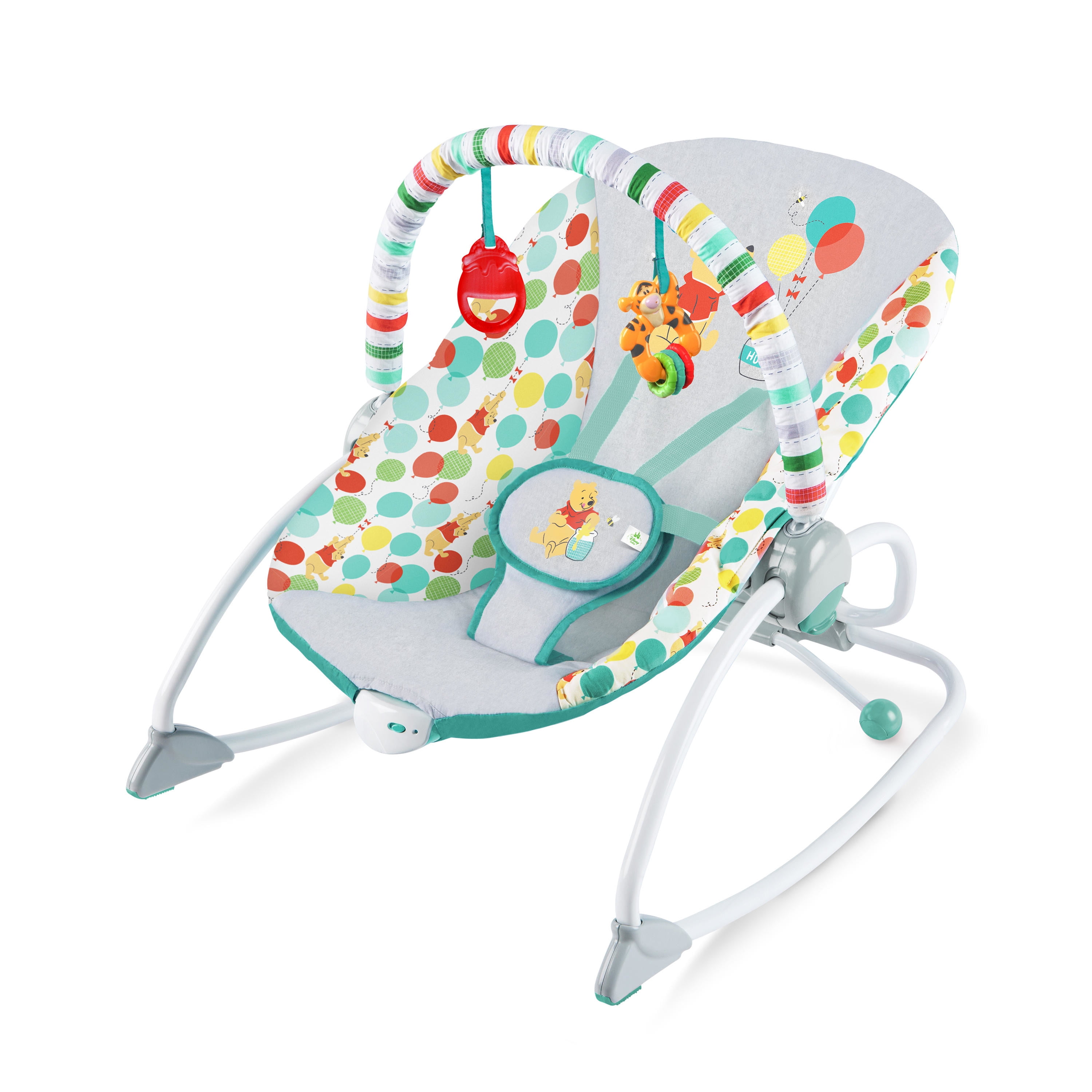 Disney Baby Winnie the Pooh Infant to Toddler Rocker Seat - Happy As Can Bee
