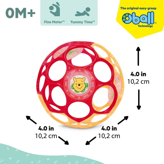 Disney Baby Winnie the Pooh Oball Rattle by Bright Starts