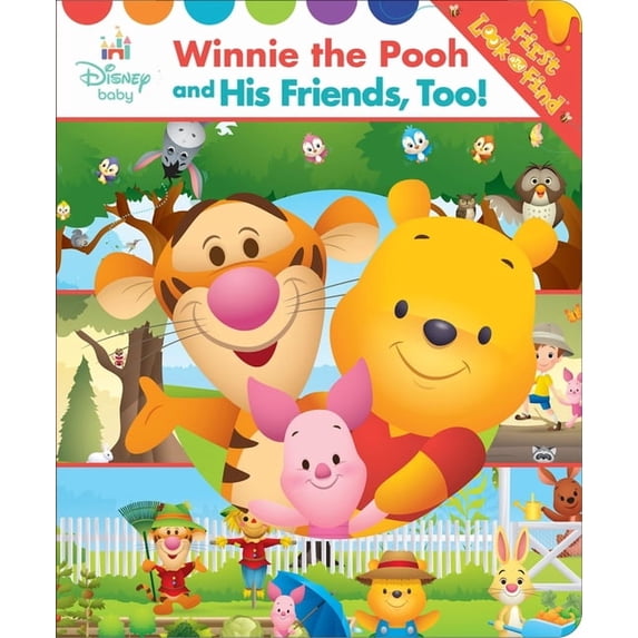Disney Baby: Winnie the Pooh and His Friends, Too! First Look and Find