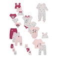 thumbnail image 1 of Disney Baby Wishes + Dreams Baby Girls Minnie Mouse Baby Shower Gift Set, 22-Piece, Newborn-6/9 Months, 1 of 13