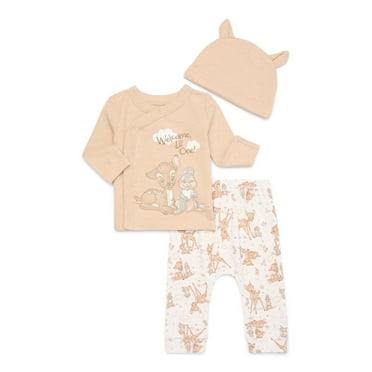 Disney Baby Wishes   Dreams Character Baby Take Me Home Set, 3-Piece, Sizes Preemie-9 Months