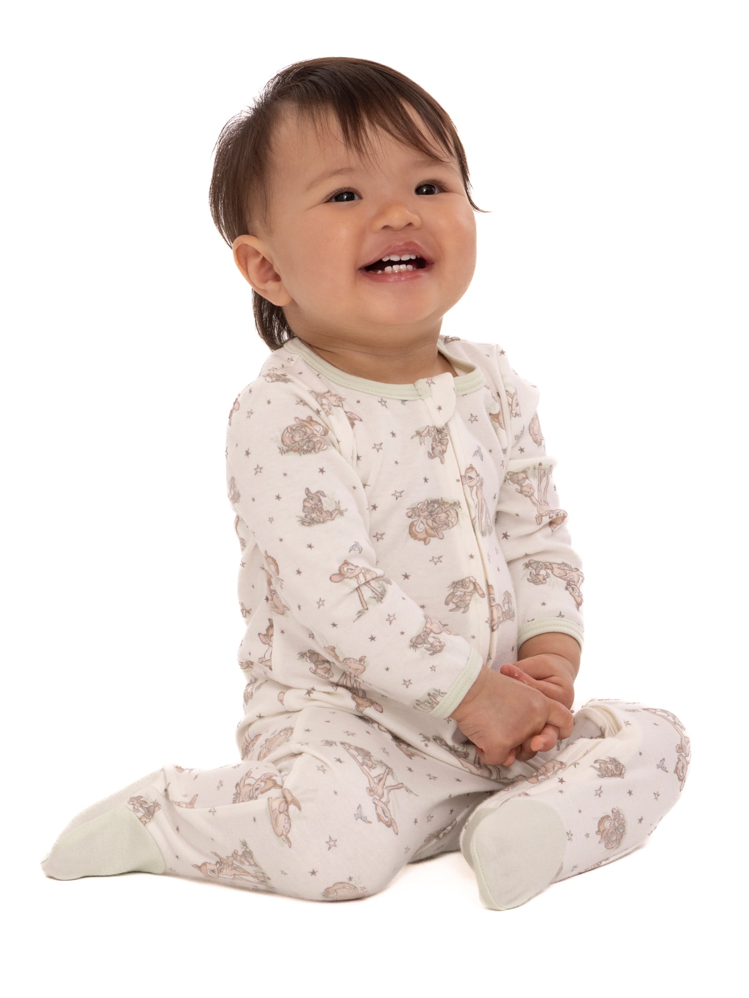 Disney Baby Wishes + Dreams Character Footed Sleep N Play, Sizes Preemie-6/9 Months