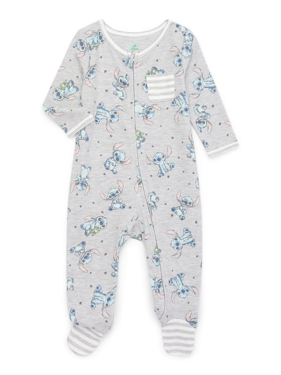 Disney Baby Wishes + Dreams Character Footed Sleep N Play, Sizes Preemie-6/9 Months