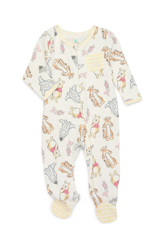 Disney Baby Wishes + Dreams Character Infant Baby Footed Sleep N Play, Sizes Preemie-9 Months