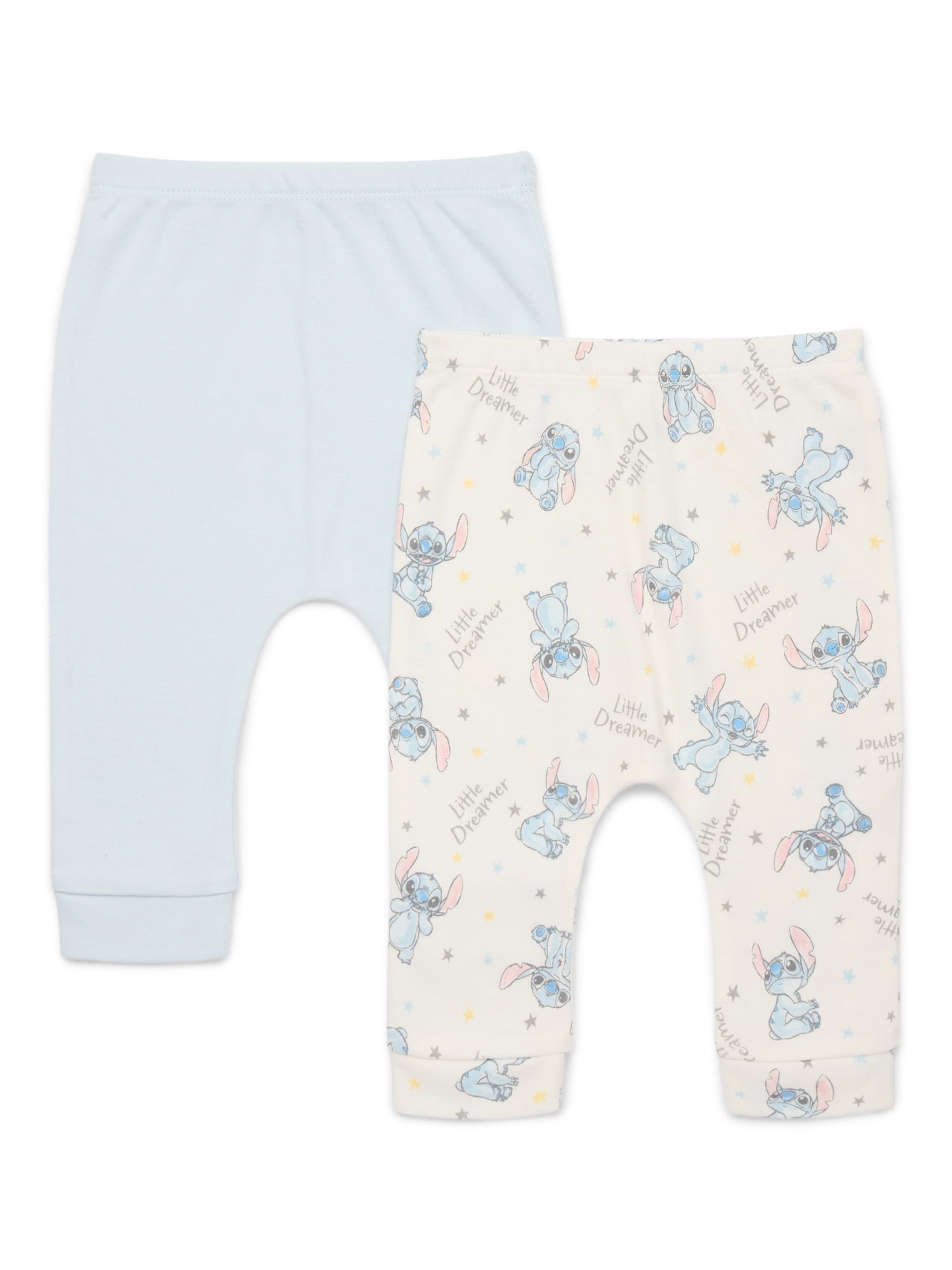 Disney Baby Wishes and Dreams Character Infant Baby Jogger Pants, 2-Pack, Sizes Newborn-18 Months