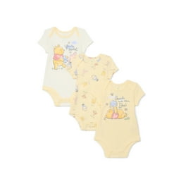 The Lion King Baby Boy Rompers Pack, Sizes 0-24 Months