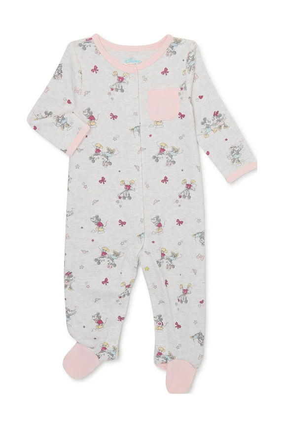 Disney Baby Wishes + Dreams Minnie Mouse Baby Boys and Girls Unisex Sleep And Play, 1-Piece