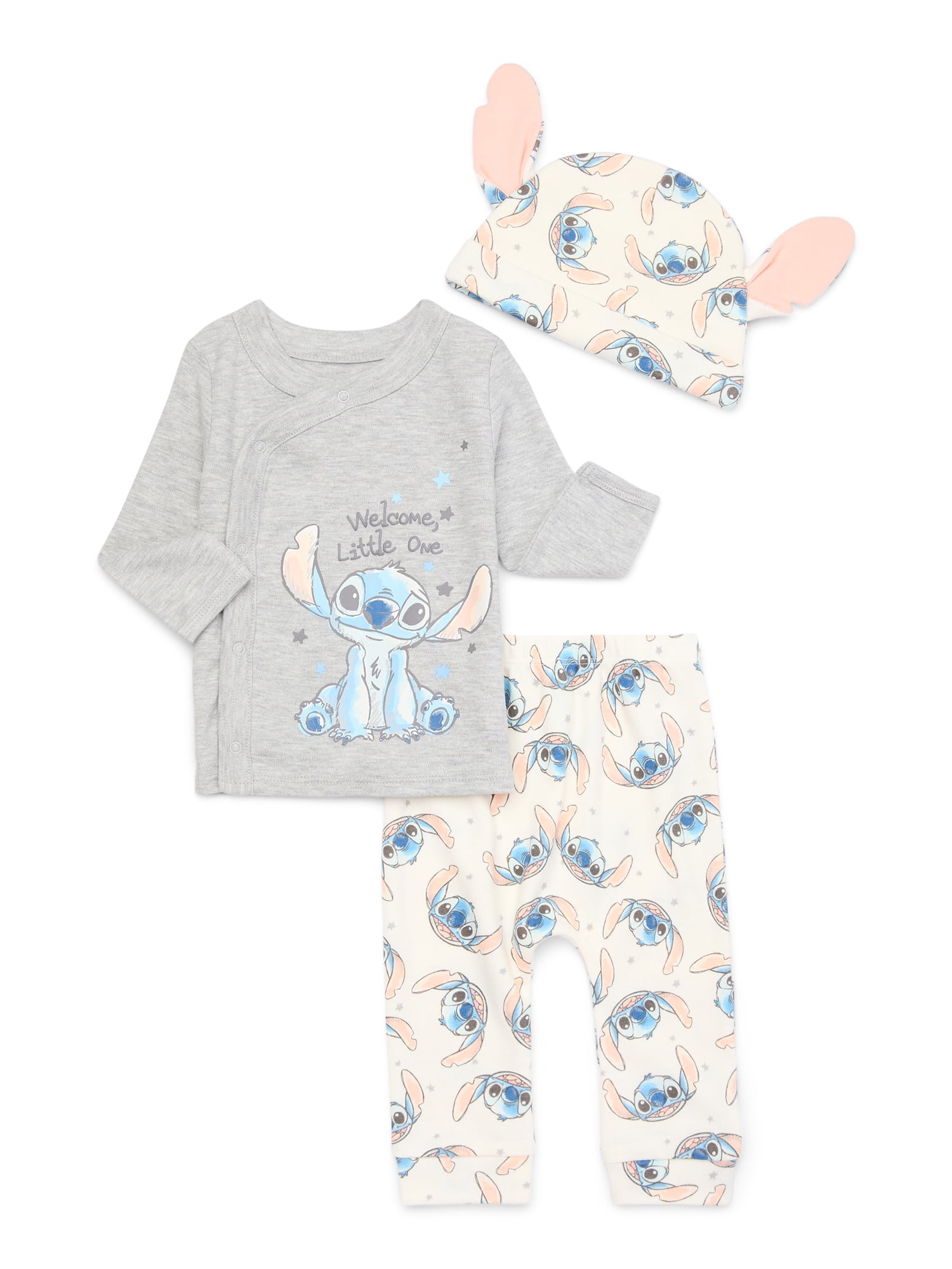 Character Baby Two Way Zip Front Footed Sleep N Play Pajamas Sizes Newborn 6 9 Months Walmart
