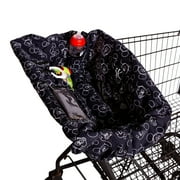 Disney Baby by J.L. Childress Shopping Cart & High Chair Cover - For Grocery Carts & Restaurants - Mickey Mouse Black